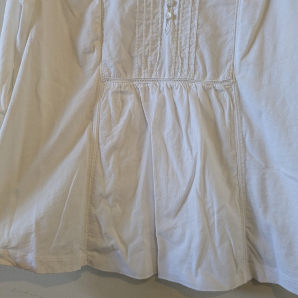 Coldwater Creek Cream Embroidered Top, Sz. XL - Picture 6 of 7